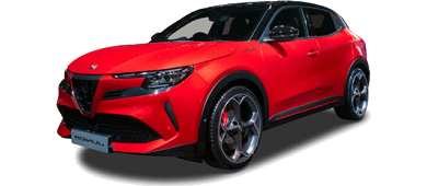 Alfa Romeo Junior 1.2 Turbo 145pk eDCT6 Ibrida leasen - front angle - DirectLease